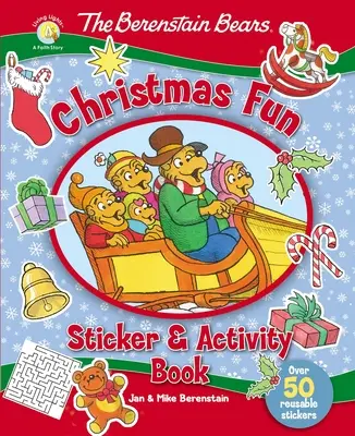 Il libro di attività e adesivi natalizi degli Orsi Berenstain - The Berenstain Bears Christmas Fun Sticker and Activity Book