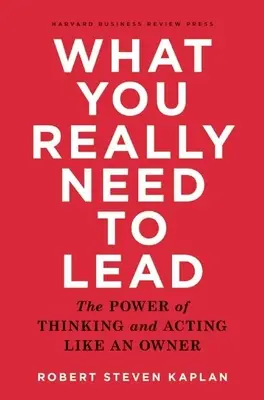 Cosa vi serve davvero per comandare: Il potere di pensare e agire come un proprietario - What You Really Need to Lead: The Power of Thinking and Acting Like an Owner