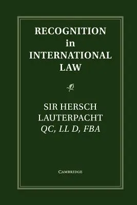 Il riconoscimento nel diritto internazionale - Recognition in International Law