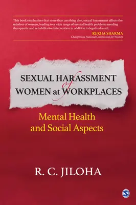 Molestie sessuali nei luoghi di lavoro: Salute mentale e aspetti sociali - Sexual Harassment of Women at Workplaces: Mental Health and Social Aspects