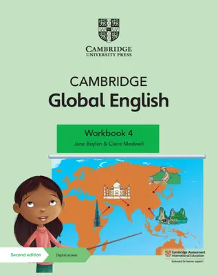 Cambridge Global English Workbook 4 con accesso digitale (1 anno): Per il Cambridge Primary English as a Second Language - Cambridge Global English Workbook 4 with Digital Access (1 Year): For Cambridge Primary English as a Second Language