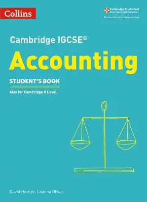 Libro dello studente di contabilità Cambridge Igcse(r) - Cambridge Igcse(r) Accounting Student Book