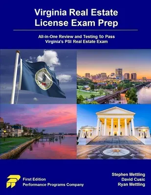 Preparazione all'esame per la licenza immobiliare in Virginia: Revisione e test all-in-one per superare l'esame PSI Real Estate della Virginia - Virginia Real Estate License Exam Prep: All-in-One Review and Testing to Pass Virginia's PSI Real Estate Exam