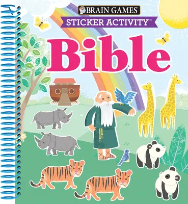 Giochi per il cervello - Attività con gli adesivi: Bibbia (per bambini dai 3 ai 6 anni) - Brain Games - Sticker Activity: Bible (for Kids Ages 3-6)