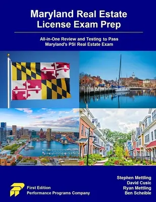 Preparazione all'esame per la licenza immobiliare del Maryland: Revisione e test all-in-one per superare l'esame PSI Real Estate del Maryland - Maryland Real Estate License Exam Prep: All-in-One Review and Testing to Pass Maryland's PSI Real Estate Exam