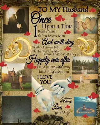 A mio marito Una volta sono diventata tua e tu sei diventato mio e resteremo insieme attraverso le lacrime e le risate: regali per il ventesimo anniversario - To My Husband Once Upon A Time I Became Yours & You Became Mine And We'll Stay Together Through Both The Tears & Laughter: 20th Anniversary Gifts For