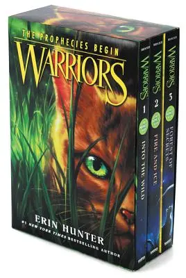 Cofanetto Warriors: Volumi da 1 a 3: Nelle terre selvagge, Fuoco e ghiaccio, La foresta dei segreti - Warriors Box Set: Volumes 1 to 3: Into the Wild, Fire and Ice, Forest of Secrets