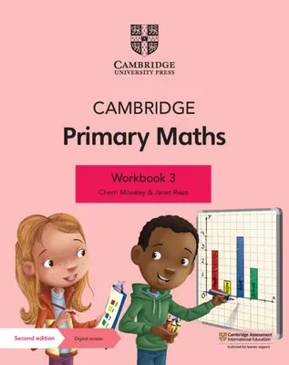Libro di lavoro di matematica primaria di Cambridge 3 con accesso digitale (1 anno) - Cambridge Primary Mathematics Workbook 3 with Digital Access (1 Year)