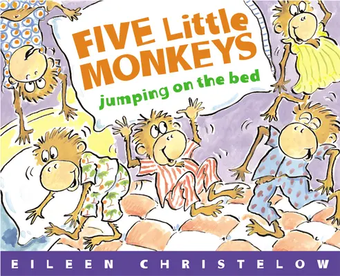 Cinque scimmiette che saltano sul letto - Five Little Monkeys Jumping on the Bed