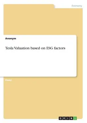 Valutazione di Tesla basata su fattori ESG - Tesla Valuation based on ESG factors