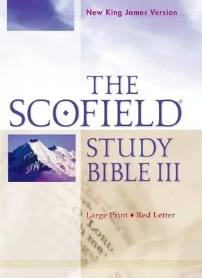 Bibbia di studio di Scofield III-NKJV-Stampa grande - Scofield Study Bible III-NKJV-Large Print