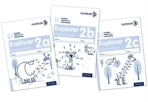 Numicon: Libri dei progressi dell'esploratore ABC (Confezione mista) - Numicon: Number, Pattern and Calculating 2 Explorer Progress Books ABC (Mixed pack)