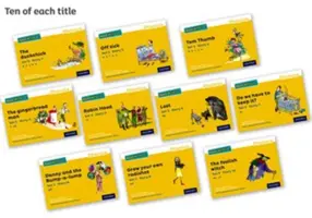 Leggere scrivere Inc. Fonetica: Giallo Set 5 libri di storie Confezione da 100 - Read Write Inc. Phonics: Yellow Set 5 Storybooks Pack of 100