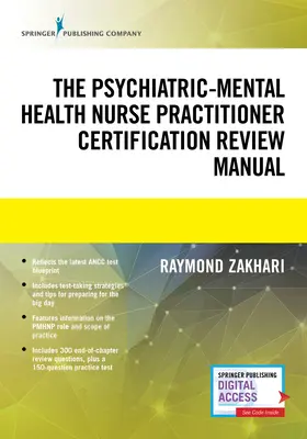 Manuale di revisione per la certificazione di infermiere specializzato in salute mentale e psichiatrica - The Psychiatric-Mental Health Nurse Practitioner Certification Review Manual