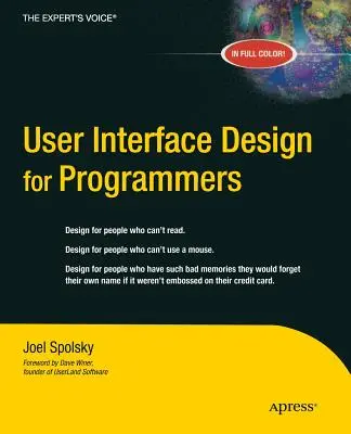 Progettazione dell'interfaccia utente per programmatori - User Interface Design for Programmers