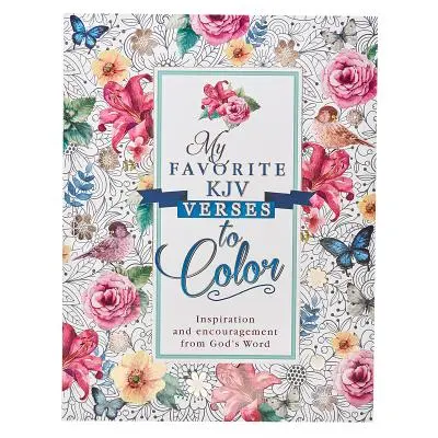 Libro da colorare I miei versetti KJV preferiti - Coloring Book My Favorite KJV Verses