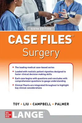 Casi di chirurgia, sesta edizione - Case Files Surgery, Sixth Edition