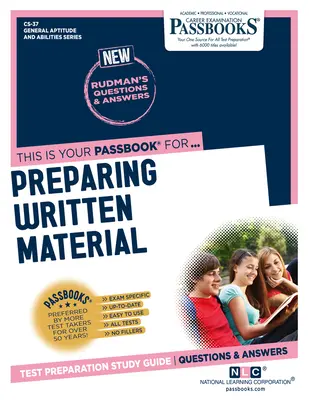 Preparazione di materiale scritto, 37 - Preparing Written Material, 37