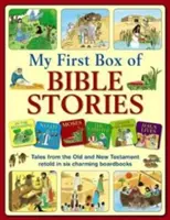 La mia prima scatola di storie bibliche: Racconti dell'Antico e del Nuovo Testamento raccontati in sei affascinanti libri da tavolo - My First Box of Bible Stories: Tales from the Old and New Testament Retold in Six Charming Boardbooks