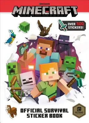 Libro ufficiale degli adesivi di sopravvivenza di Minecraft (Minecraft) - Minecraft Official Survival Sticker Book (Minecraft)