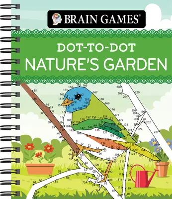 Giochi per il cervello - Il giardino della natura a punti - Brain Games - Dot-To-Dot Nature's Garden