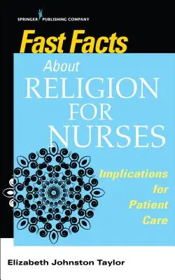 Fatti veloci sulla religione per gli infermieri: Implicazioni per l'assistenza ai pazienti - Fast Facts about Religion for Nurses: Implications for Patient Care