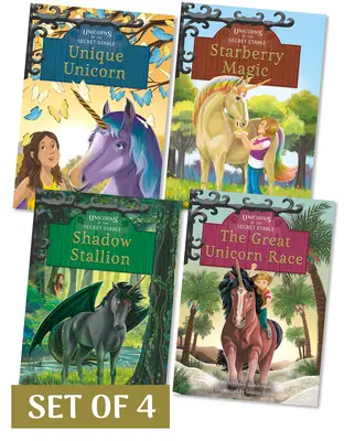 Unicorni della Scuderia Segreta Set 2 (Set di 4) - Unicorns of the Secret Stable Set 2 (Set of 4)