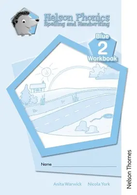 Nelson Phonics Ortografia e scrittura a mano libri di lavoro blu 2 (10) - Nelson Phonics Spelling and Handwriting Blue Workbooks 2 (10)