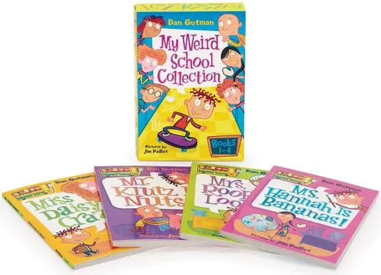 Collezione La mia scuola strana: Libri da 1 a 4 - My Weird School Collection: Books 1 to 4