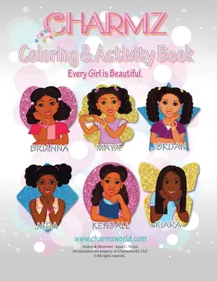 Libro da colorare e attività Charmz - Charmz Coloring & Activity Book