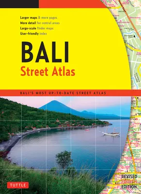 Atlante stradale di Bali Quarta Edizione - Bali Street Atlas Fourth Edition