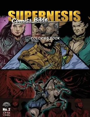 Bibbia a fumetti Supernesis n. 2: Libro da colorare - Supernesis Comics Bible No. 2: Coloring Book