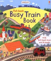 Libro del treno occupato da tirare indietro - Pull-back Busy Train Book