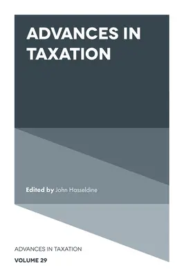 Anticipazioni in materia di tassazione - Advances in Taxation