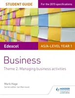 Edexcel AS/A-level Year 1 Business Student Guide: Tema 2: Gestione delle attività aziendali - Edexcel AS/A-level Year 1 Business Student Guide: Theme 2: Managing business activities