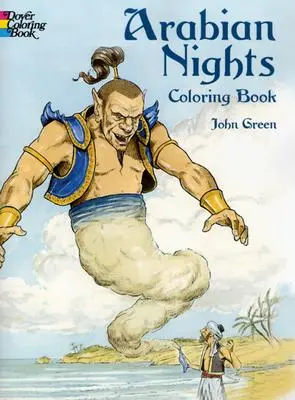 Libro da colorare Notti arabe - Arabian Nights Coloring Book