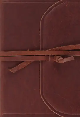 Bibbia compatta a stampa grande-ESV-aletta a tracolla - Large Print Compact Bible-ESV-Strap Flap