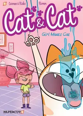 Gatto e gatto: La ragazza incontra il gatto - Cat and Cat: Girl Meets Cat
