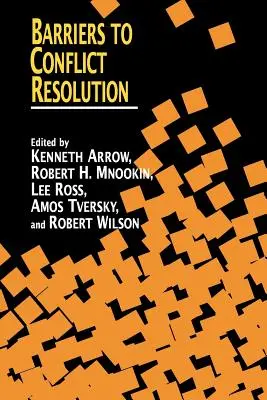 Barriere alla risoluzione dei conflitti - Barriers to Conflict Resolution