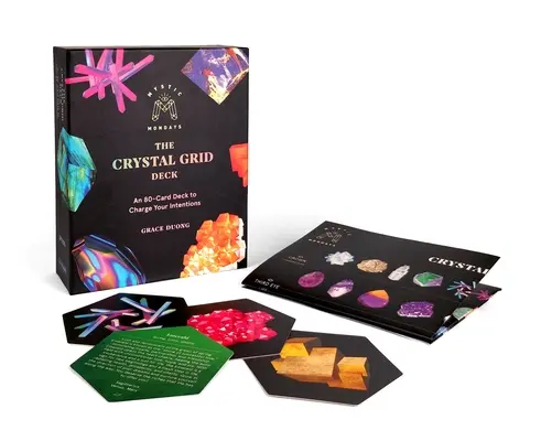 I lunedì mistici: Il mazzo della griglia di cristallo: Un mazzo di 80 carte per caricare le vostre intenzioni - Mystic Mondays: The Crystal Grid Deck: An 80-Card Deck to Charge Your Intentions