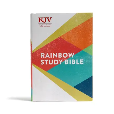 Bibbia di studio KJV Rainbow, copertina rigida: Marcatore a nastro, testo codificato a colori, rilegatura cucita Smythe, caratteri biblici di facile lettura, aiuti allo studio della Bibbia, mappe a colori. - KJV Rainbow Study Bible, Hardcover: Ribbon Marker, Color-Coded Text, Smythe Sewn Binding, Easy to Read Bible Font, Bible Study Helps, Full-Color Maps