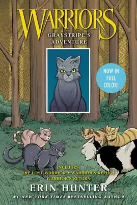 Manga sui guerrieri: L'avventura di Graystripe: 3 libri manga a colori sui guerrieri in 1: Il guerriero perduto, Il rifugio del guerriero, Il ritorno del guerriero - Warriors Manga: Graystripe's Adventure: 3 Full-Color Warriors Manga Books in 1: The Lost Warrior, Warrior's Refuge, Warrior's Return