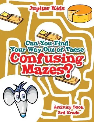 Riesci a trovare la via d'uscita da questi confusi labirinti? Libro di attività per la terza elementare - Can You Find Your Way Out of These Confusing Mazes?: Activity Book 3rd Grade