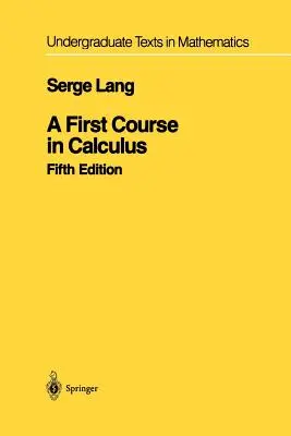 Un primo corso di calcolo - A First Course in Calculus