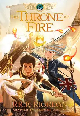 Le cronache di Kane, libro secondo Il trono di fuoco: romanzo grafico (Le cronache di Kane, libro secondo) - Kane Chronicles, The, Book Two the Throne of Fire: The Graphic Novel (the Kane Chronicles, Book Two)
