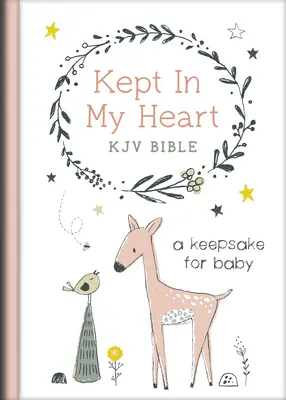 La Bibbia KJV custodita nel mio cuore [Bosco di corallo]. - Kept in My Heart KJV Bible [Coral Woodland]