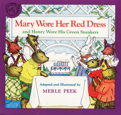 Mary indossava il suo vestito rosso e Henry indossava le sue scarpe da ginnastica verdi - Mary Wore Her Red Dress and Henry Wore His Green Sneakers