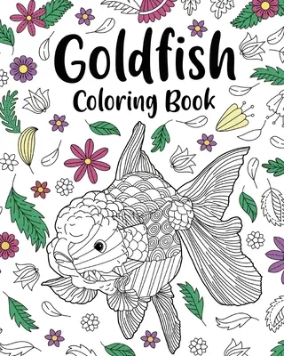 Libro da colorare del pesce rosso - Goldfish Coloring Book