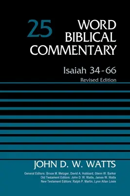 Isaia 34-66, Volume 25, 25: Edizione riveduta - Isaiah 34-66, Volume 25, 25: Revised Edition