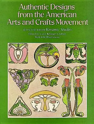 Disegni autentici del movimento Arts and Crafts americano - Authentic Designs from the American Arts and Crafts Movement